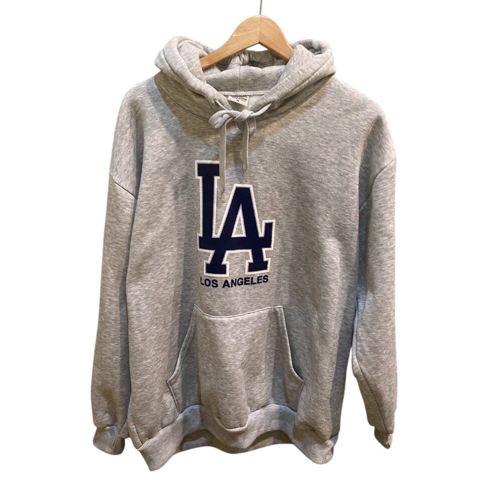LA Dodgers Hoodie Sweatshirt Pullover with pouch pocket Men's XL